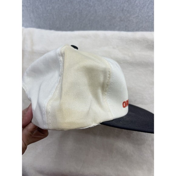 OSU Oregon State University Beavers Hat Stitched White One Size Vintage - Picture 9 of 11